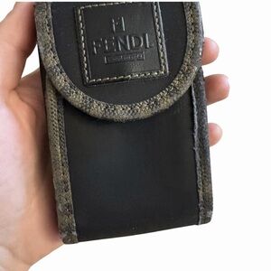 Fendi vintage cigarette case can also me used as card or cell phone case